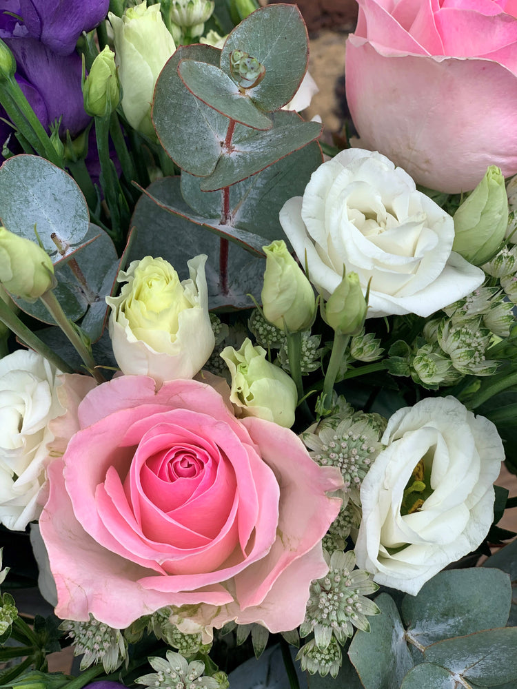 Jam jar flowers
