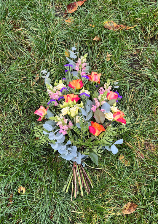 100% Compostable Funeral Sheaf - Bold & Bright