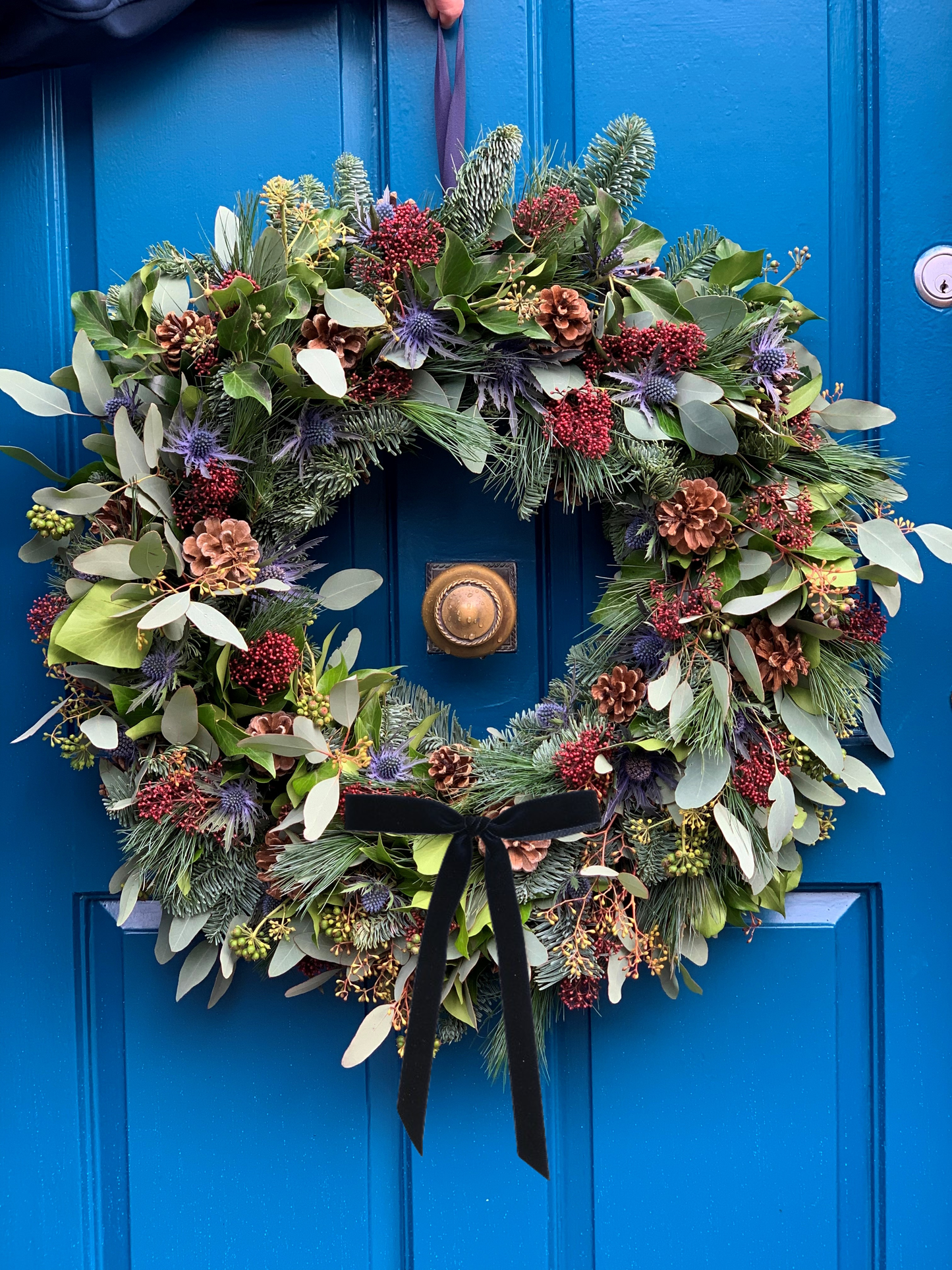 Glencoe Christmas Door Wreath