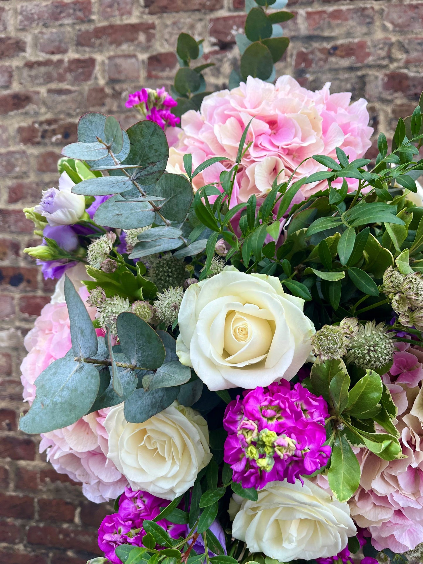 Luxury Seasonal Hydrangea Handtie