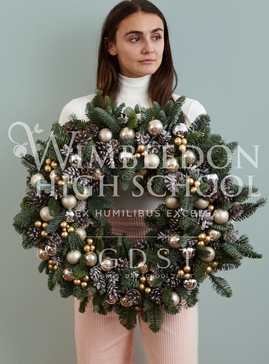 Meribel wreath (Wimbledon High School)