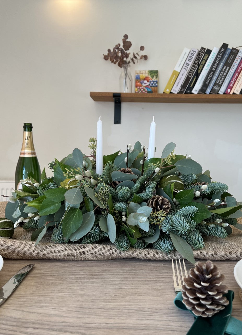 Courmayeur table decoration