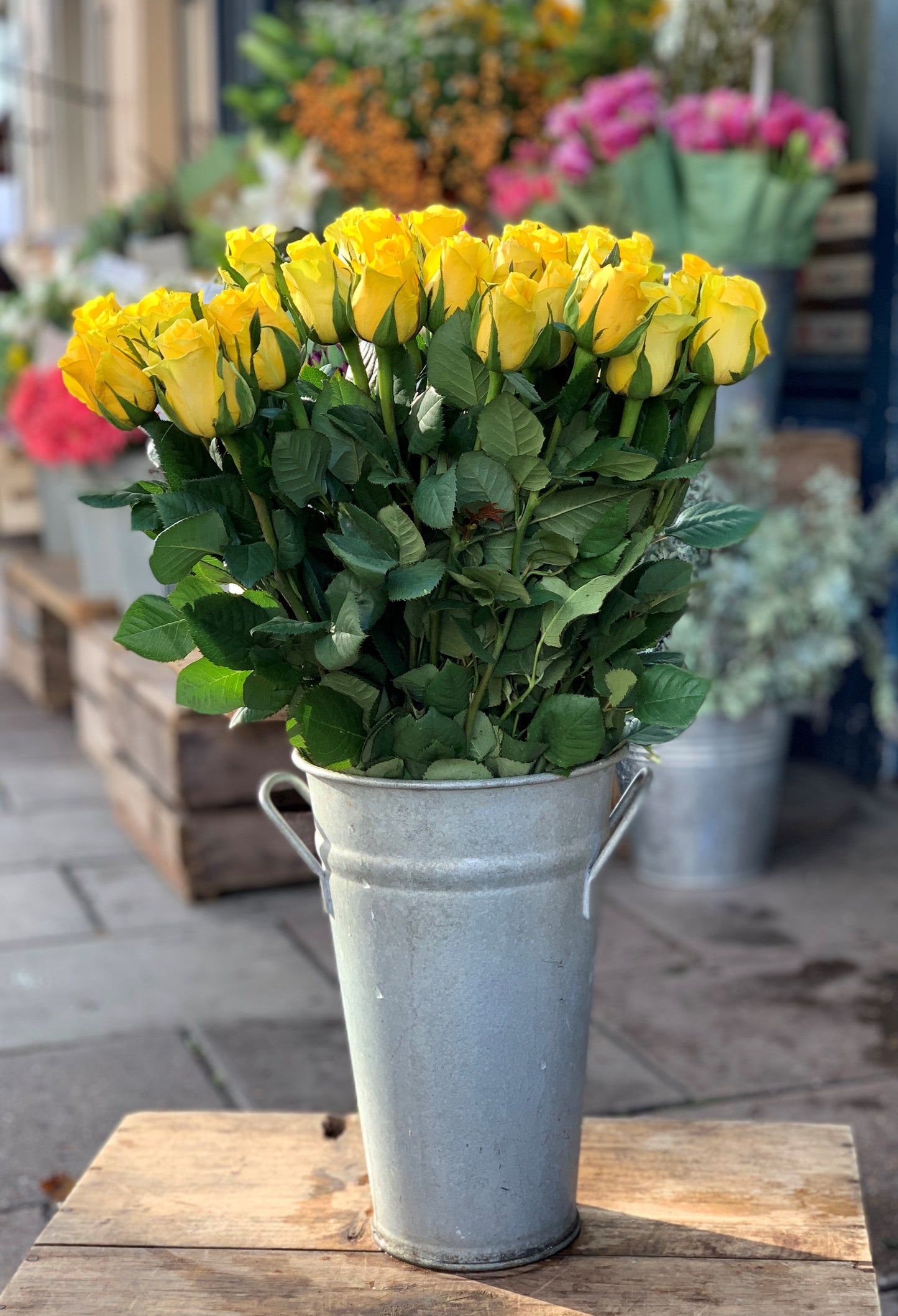 Yellow roses