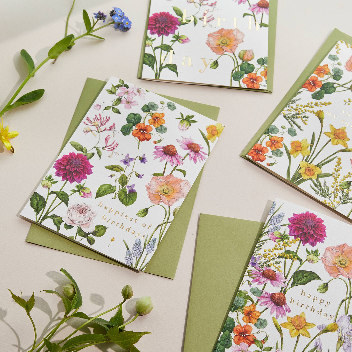 Bountiful Blooms - Happiest of Birthdays
