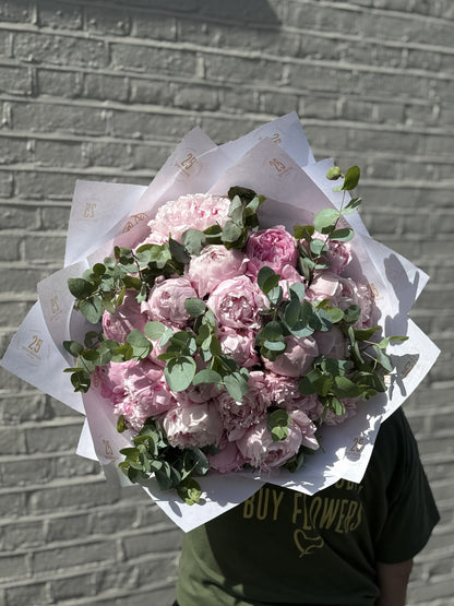 Pink Peony Romance
