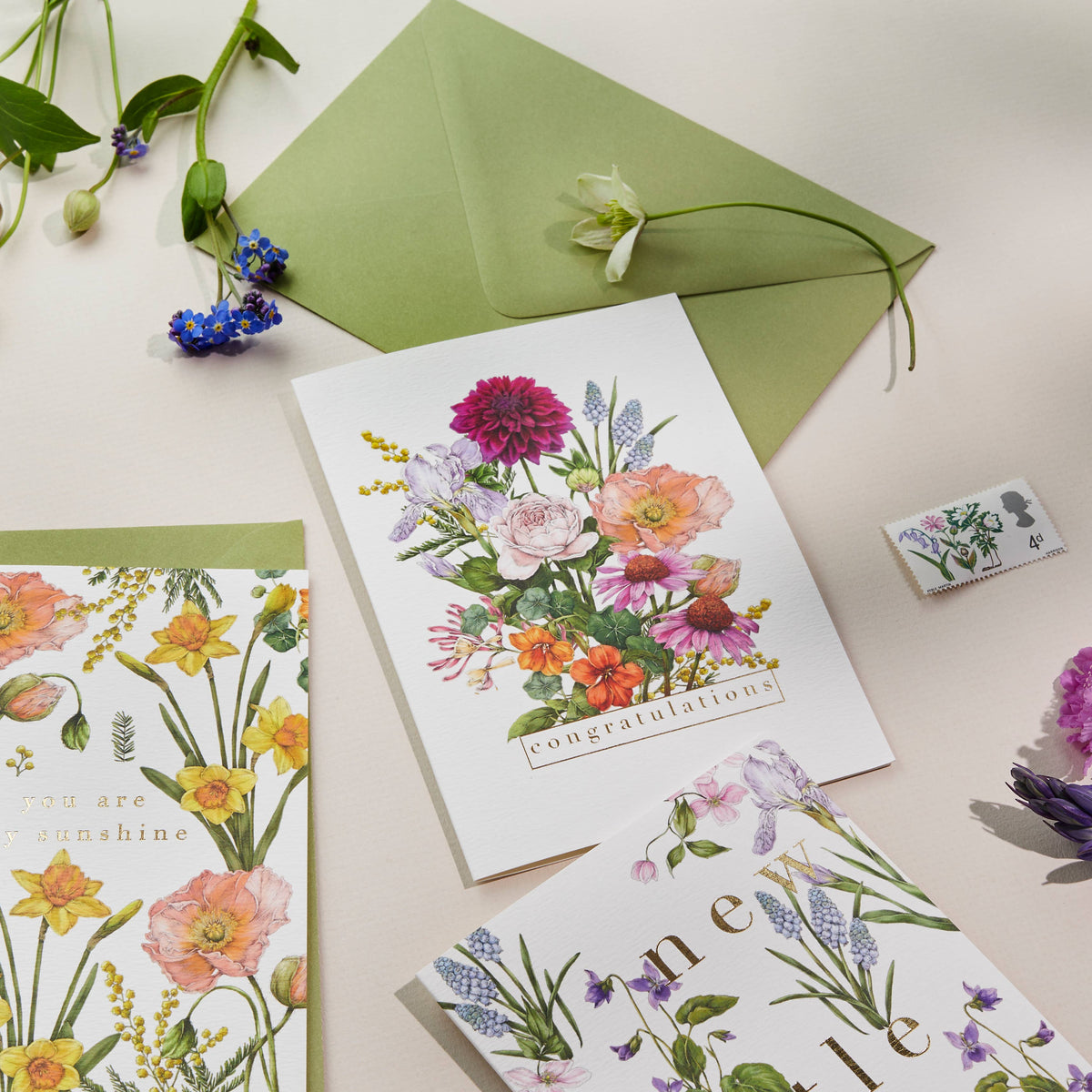 Bountiful Blooms - Congratulations