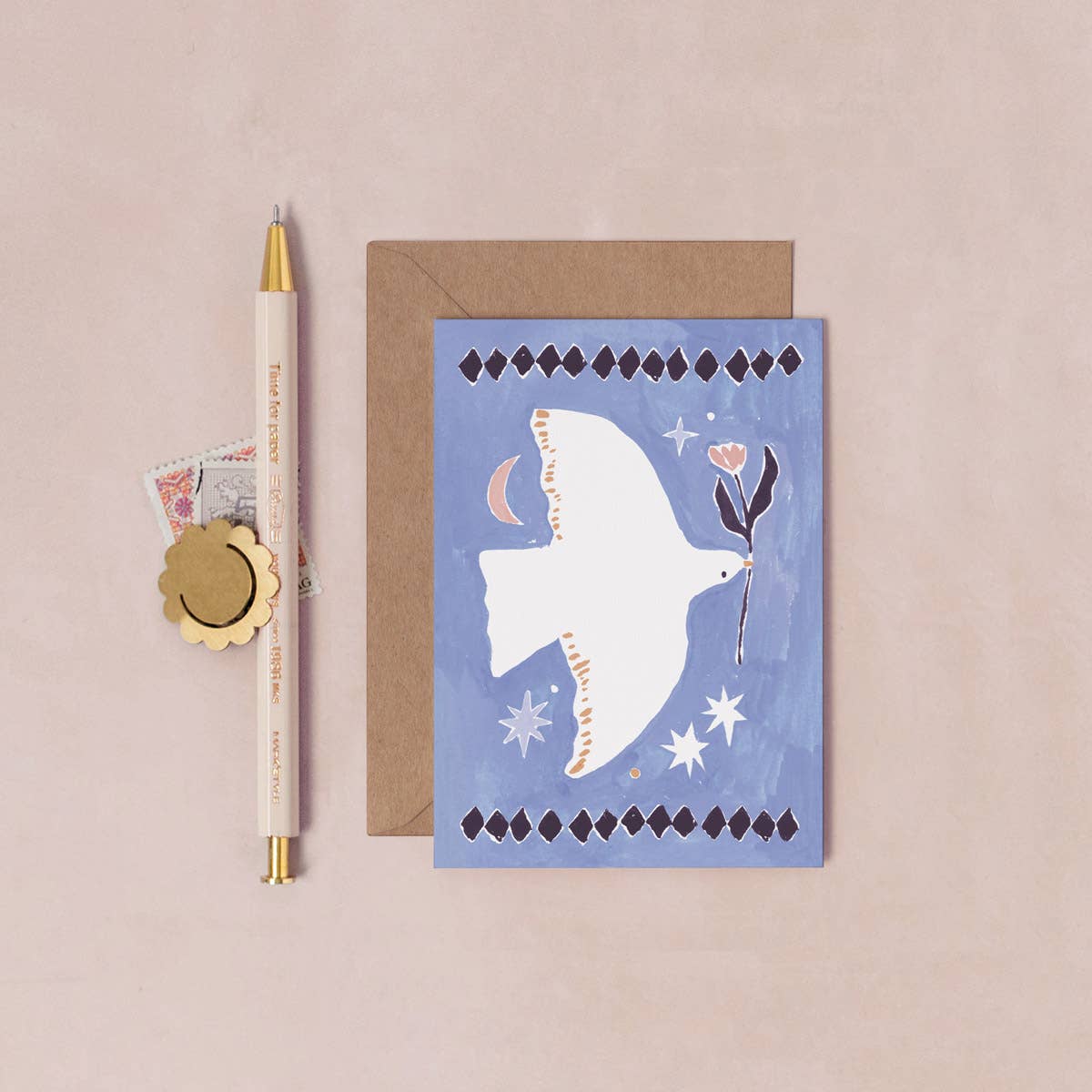 Sister Paper Co. | USA Duties Paid - Dove Mini Cards | Blank Mini Cards | Mini Greeting Cards
