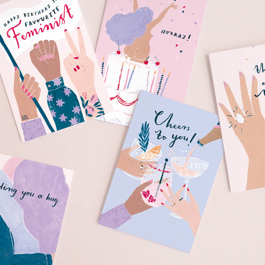 Cheers to You Card - alternate view 2