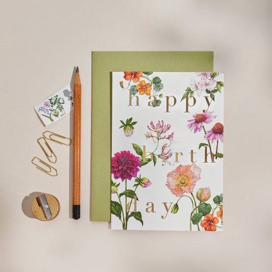Bountiful Blooms - Happy Birthday (BB-008)