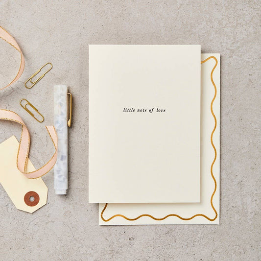Katie Leamon - Little note of Love Greeting Card