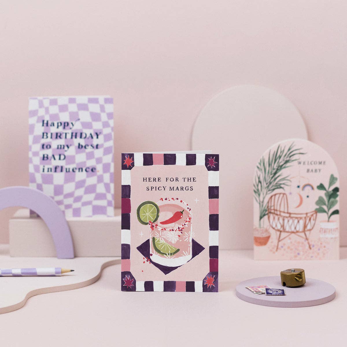 Spicy Margarita Birthday Card