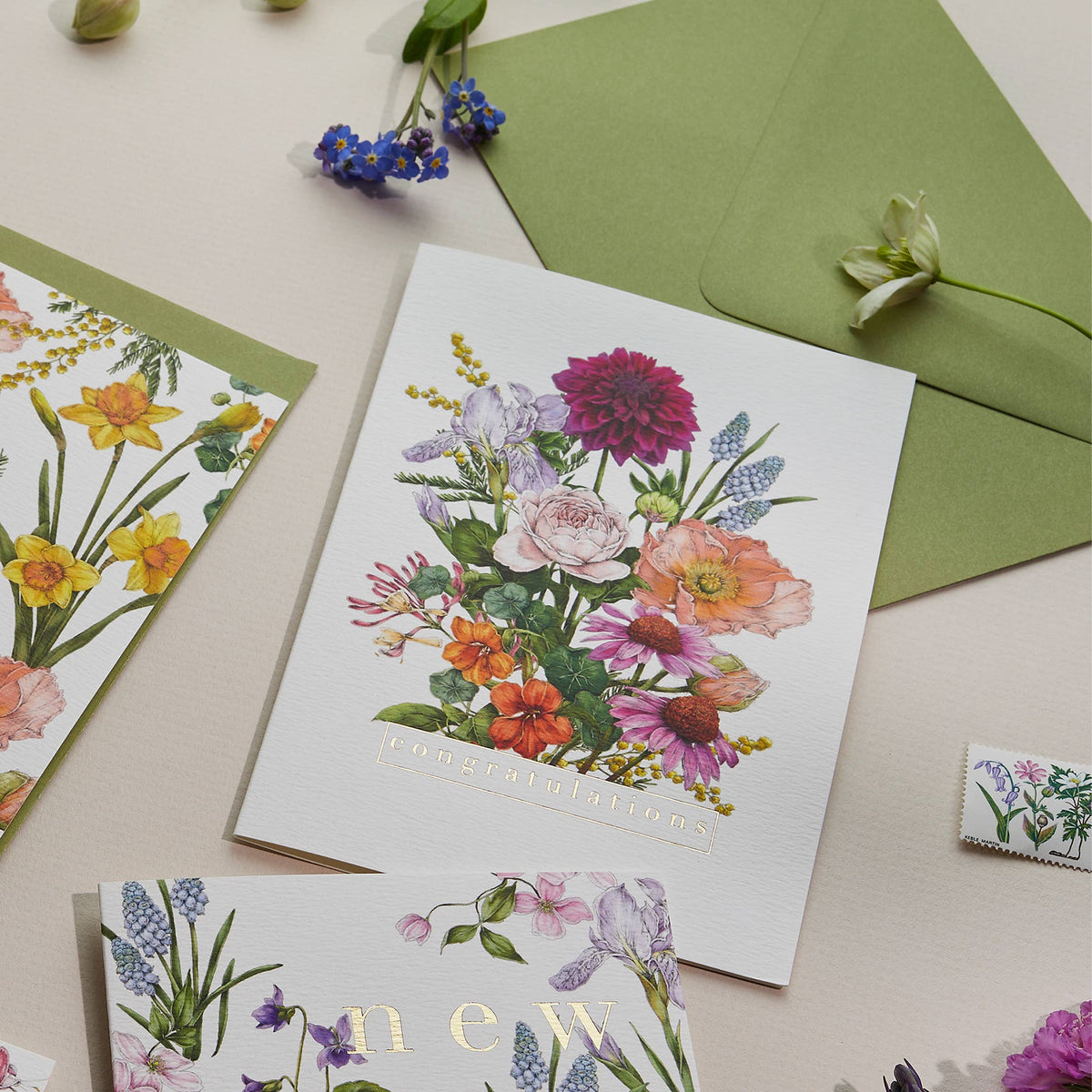 Bountiful Blooms - Congratulations