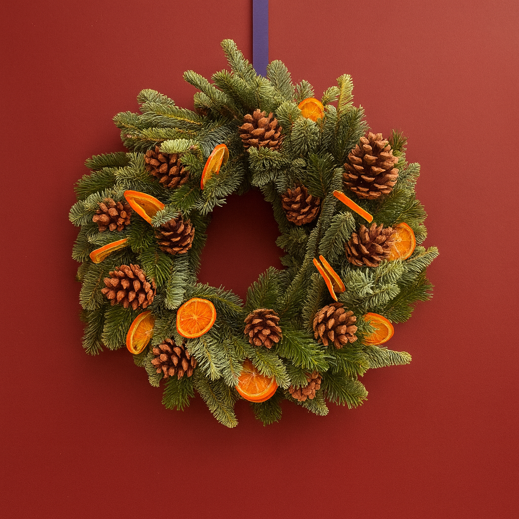 Christmas on the Common Christmas Door Wreath
