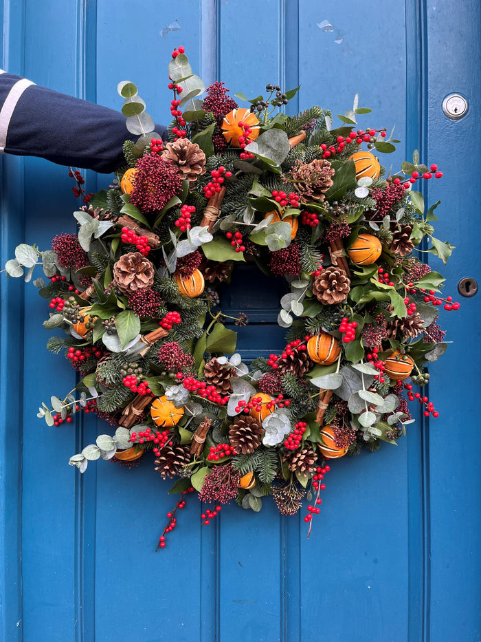Cortina Christmas Door Wreath