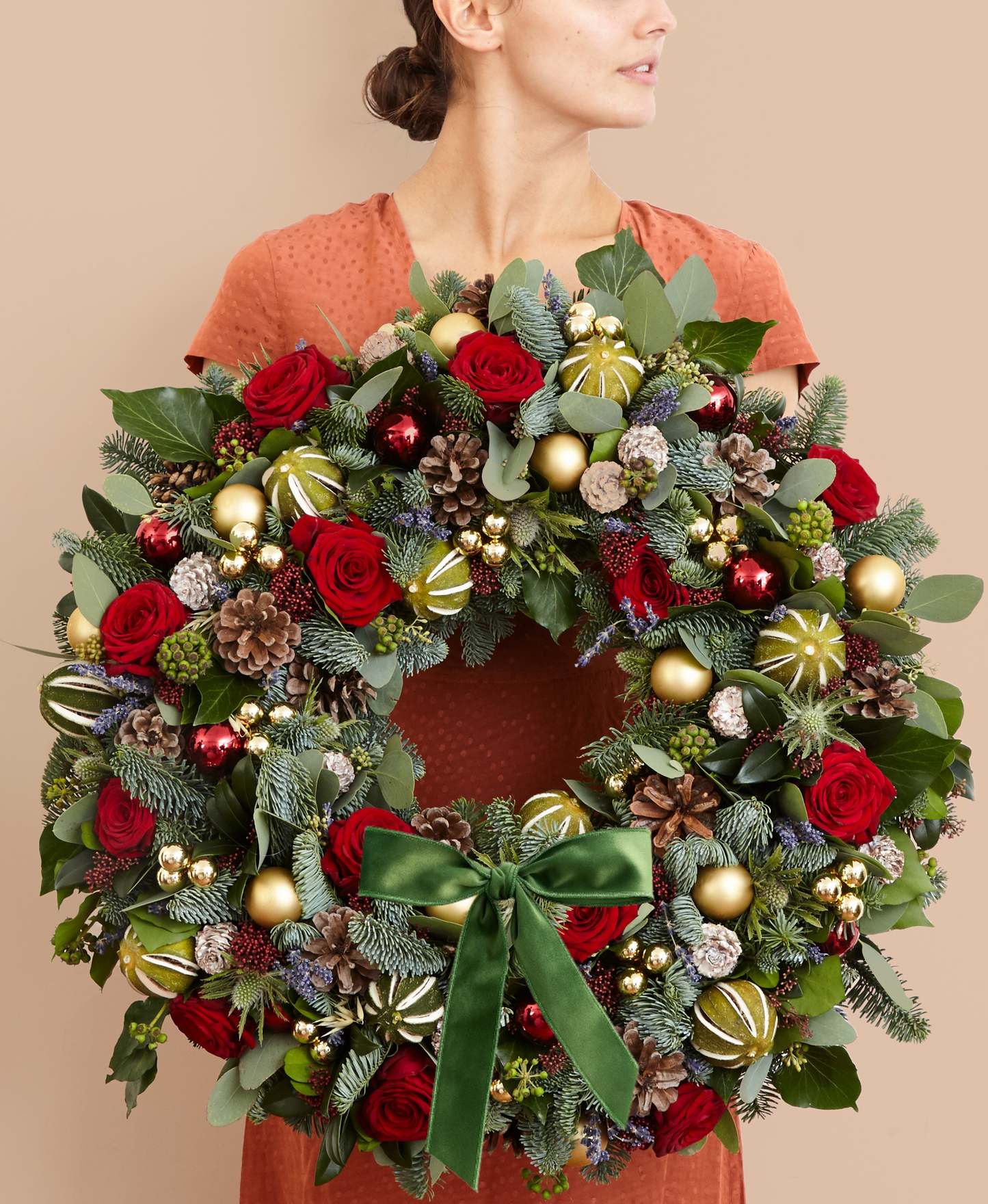 Courchevel Christmas Door Wreath
