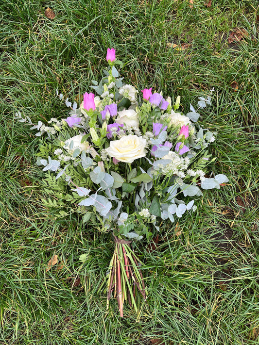 100% Compostable Funeral Sheaf - Pretty Pastels