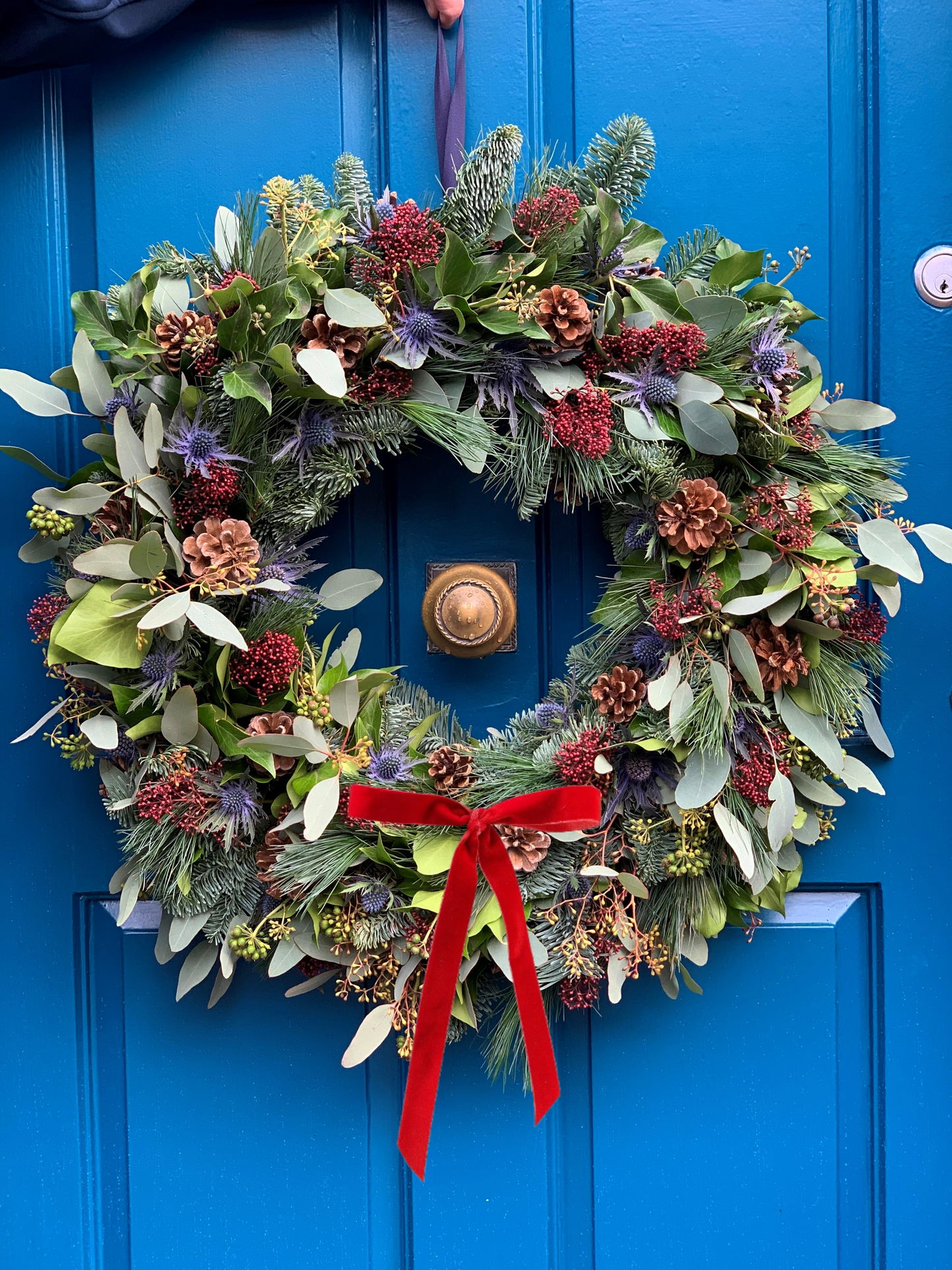 Glencoe Christmas Door Wreath
