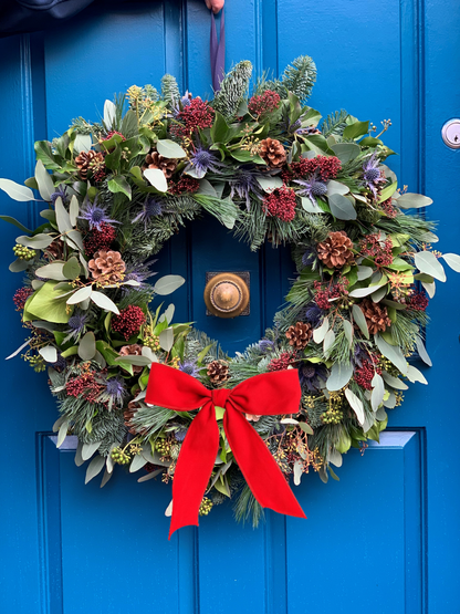 Glencoe Christmas Door Wreath