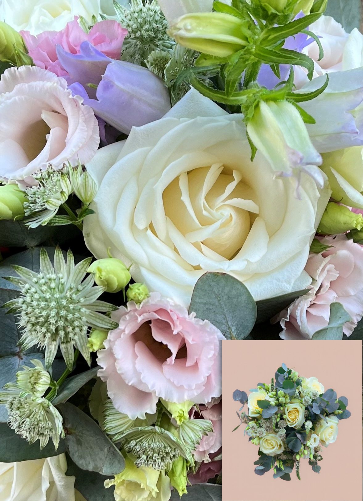 Pre-designed wedding flowers