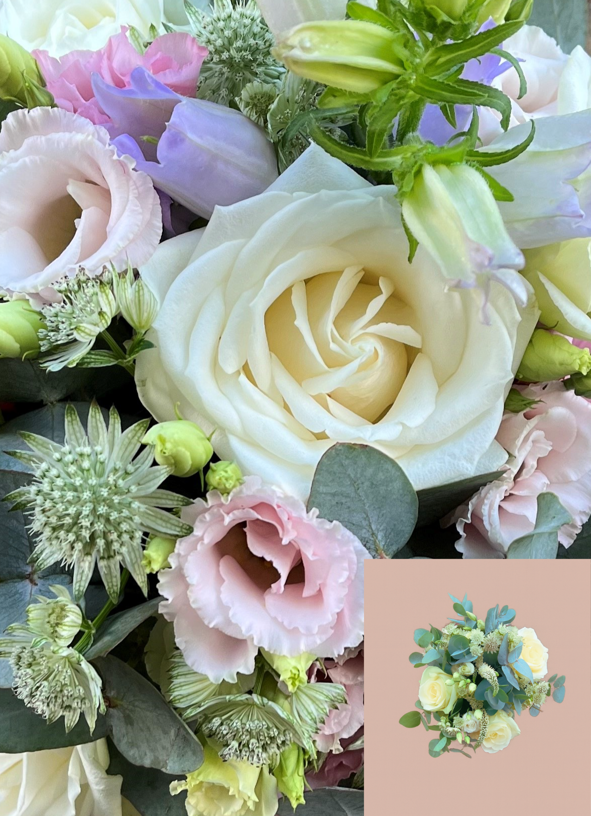 Pre-designed wedding flowers