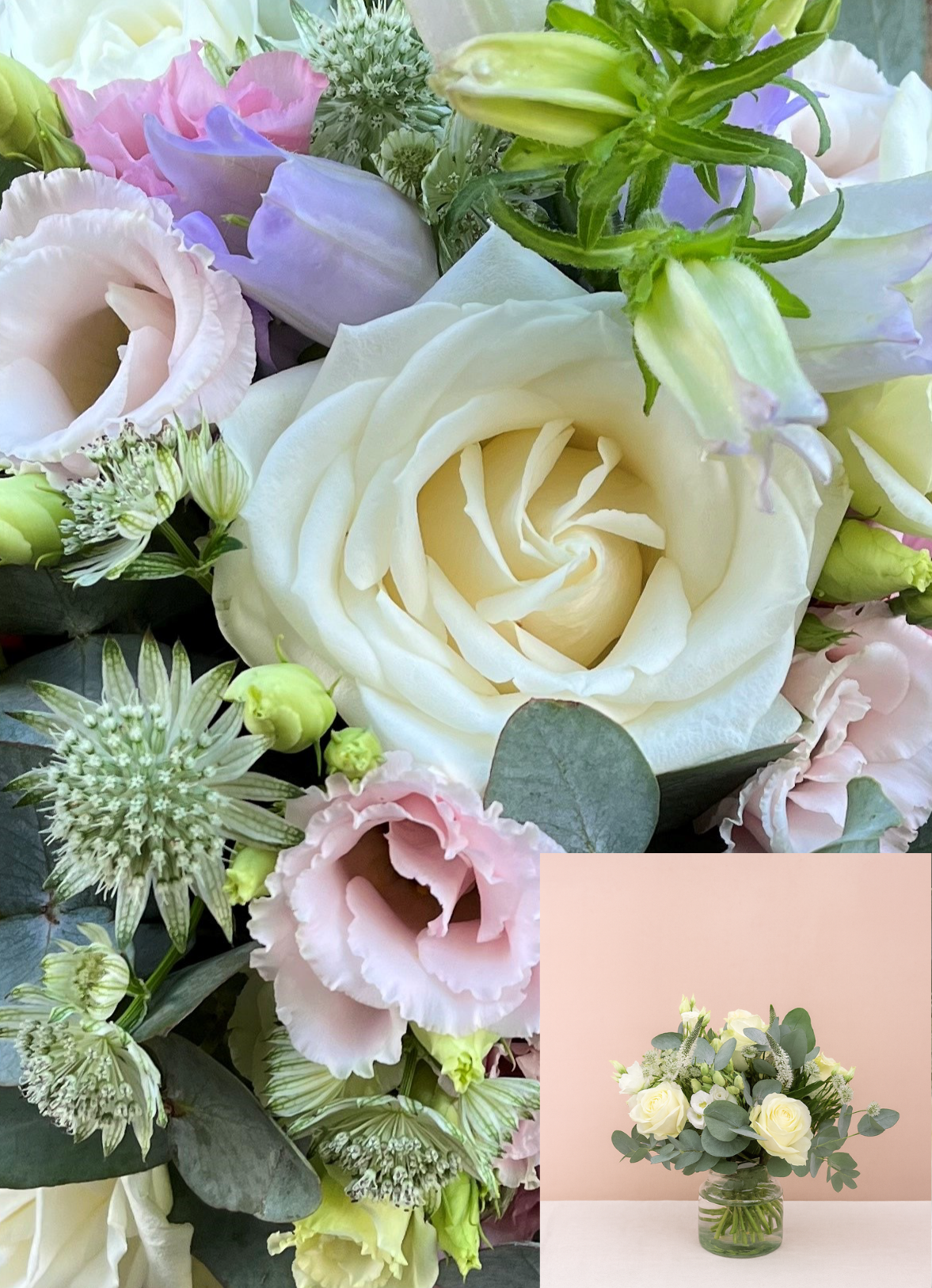 Pre-designed wedding flowers