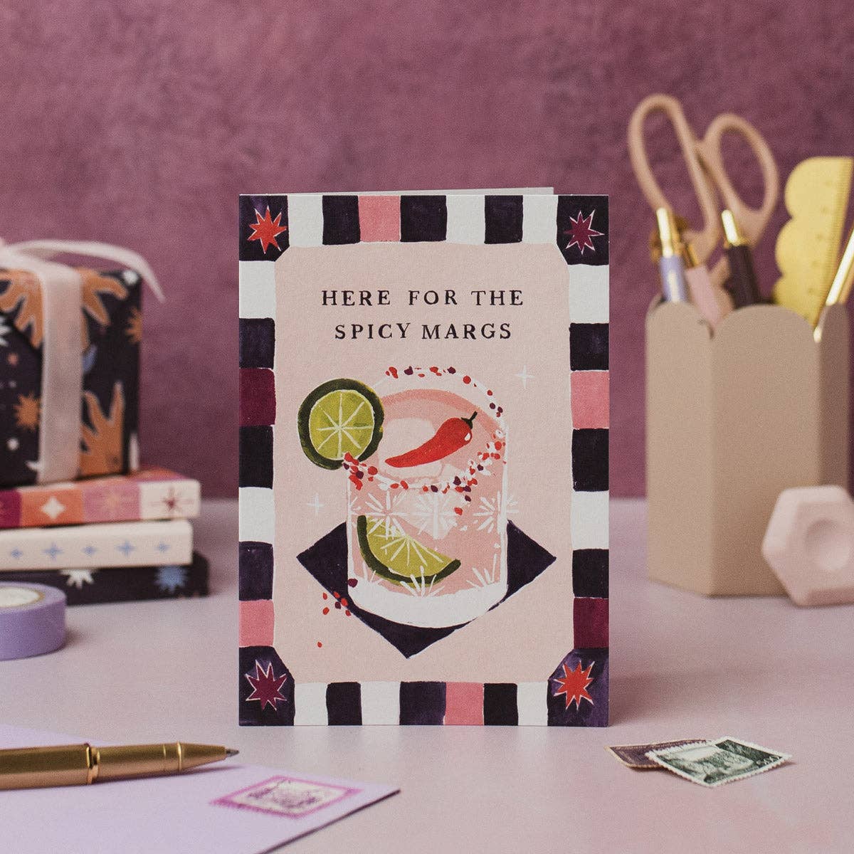 Spicy Margarita Birthday Card