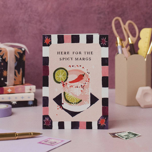 Spicy Margarita Birthday Card - alternate view 2