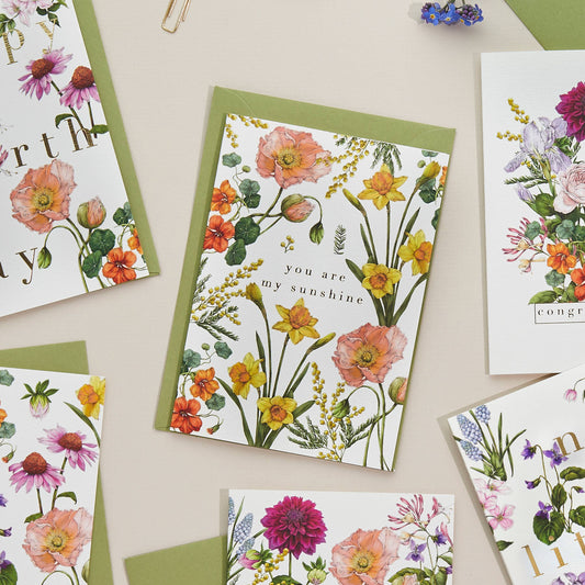 Bountiful Blooms - You Are My Sunshine