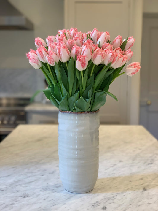 Blush Pink Frilly Tulips