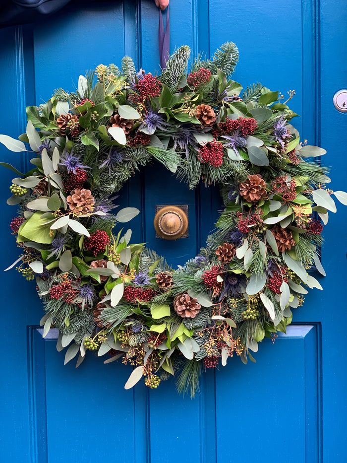 Glencoe Christmas Door Wreath
