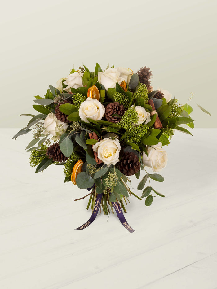 Val d'Isere Christmas Hand-Tied Bouquet
